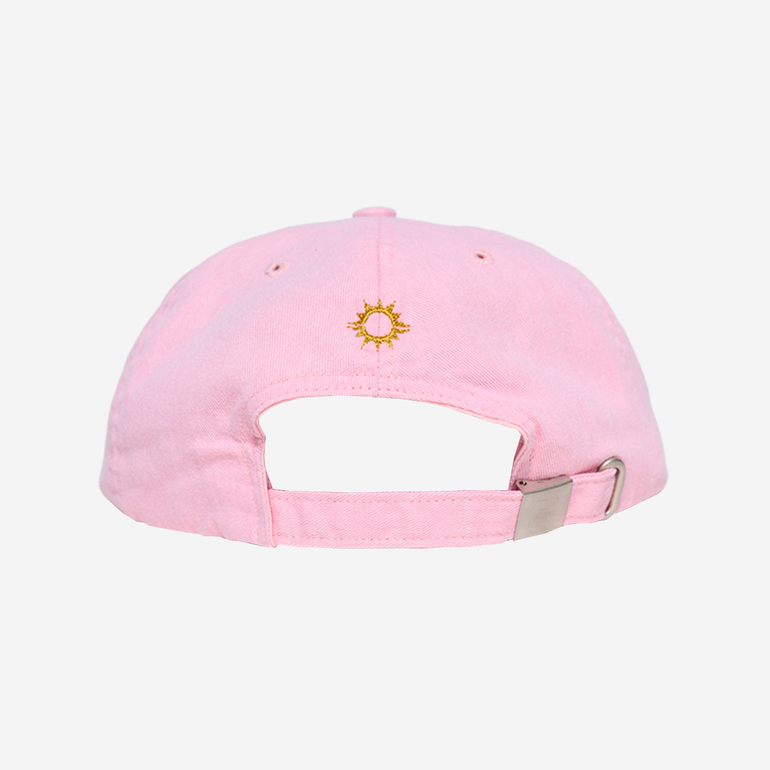 헬로선라이즈 팜트리 와펜 6패널 캡 코랄 핑크(Hello Sunrise Palm Tree Wappen 6Panel Cap Coral Pink) - 3