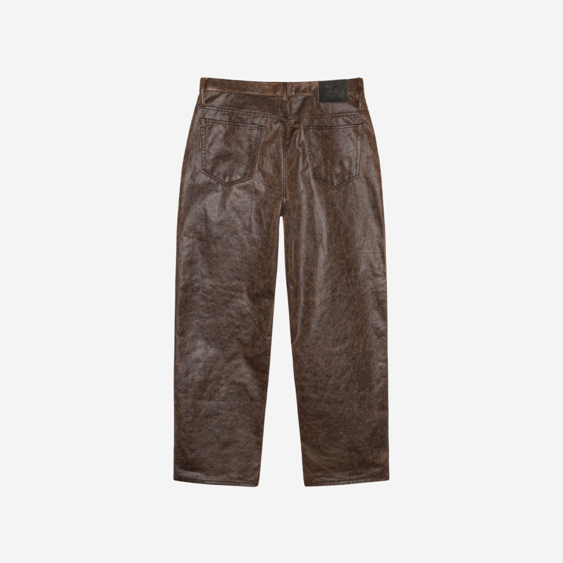 Stussy Washed Canvas Big OL' Jean Coated Dark Brown 상세 이미지 2