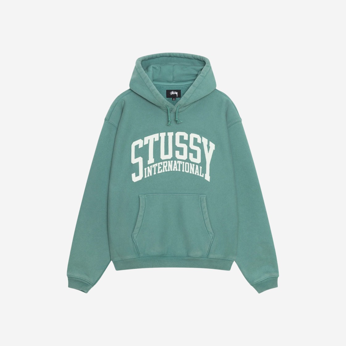 Stussy International Relaxed Hoodie Teal 상세 이미지 1