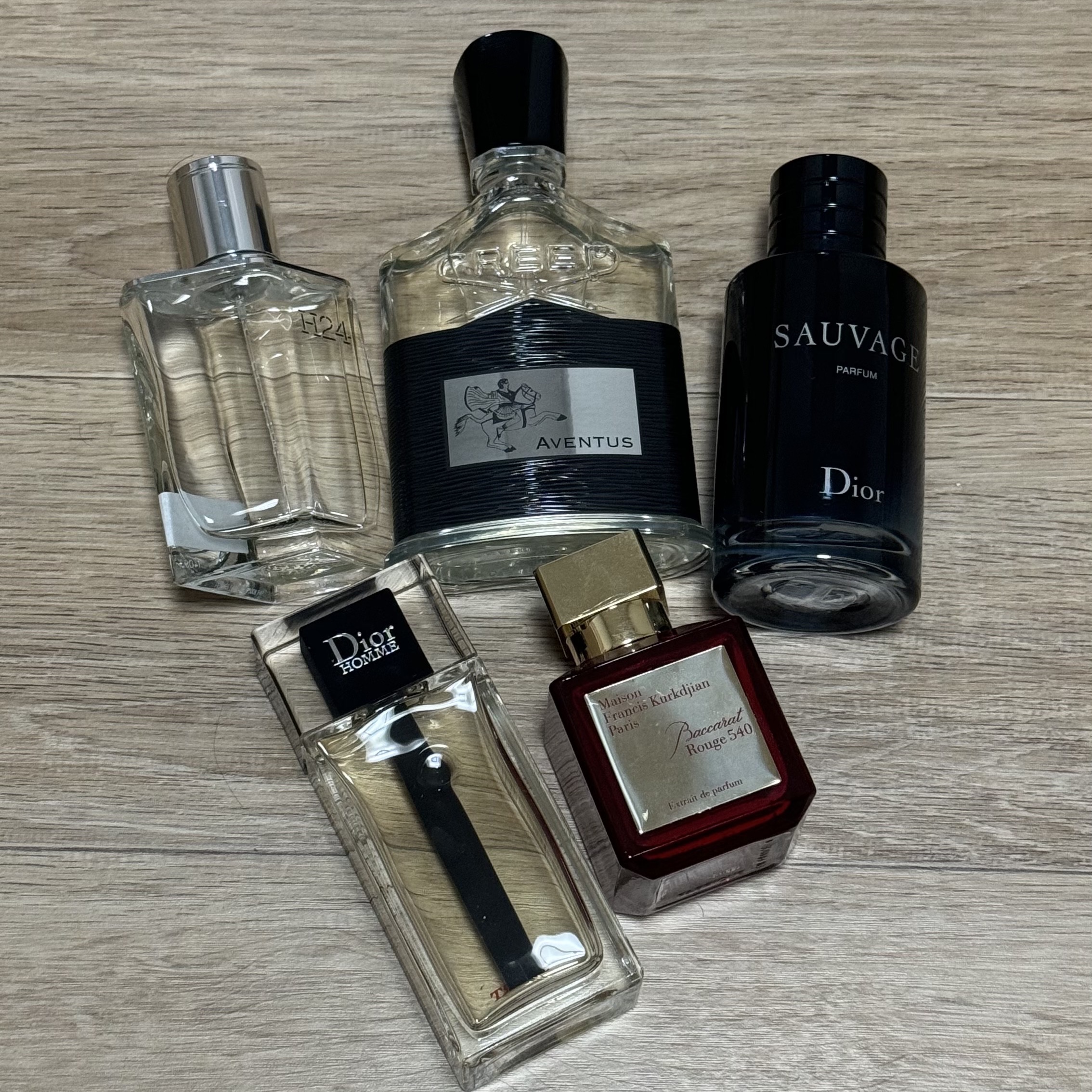 Maison Francis Kurkdjian Baccarat Rouge 540 Extrait De Parfum 70ml, Dior Sauvage Parfum 100ml 착용 스타일
