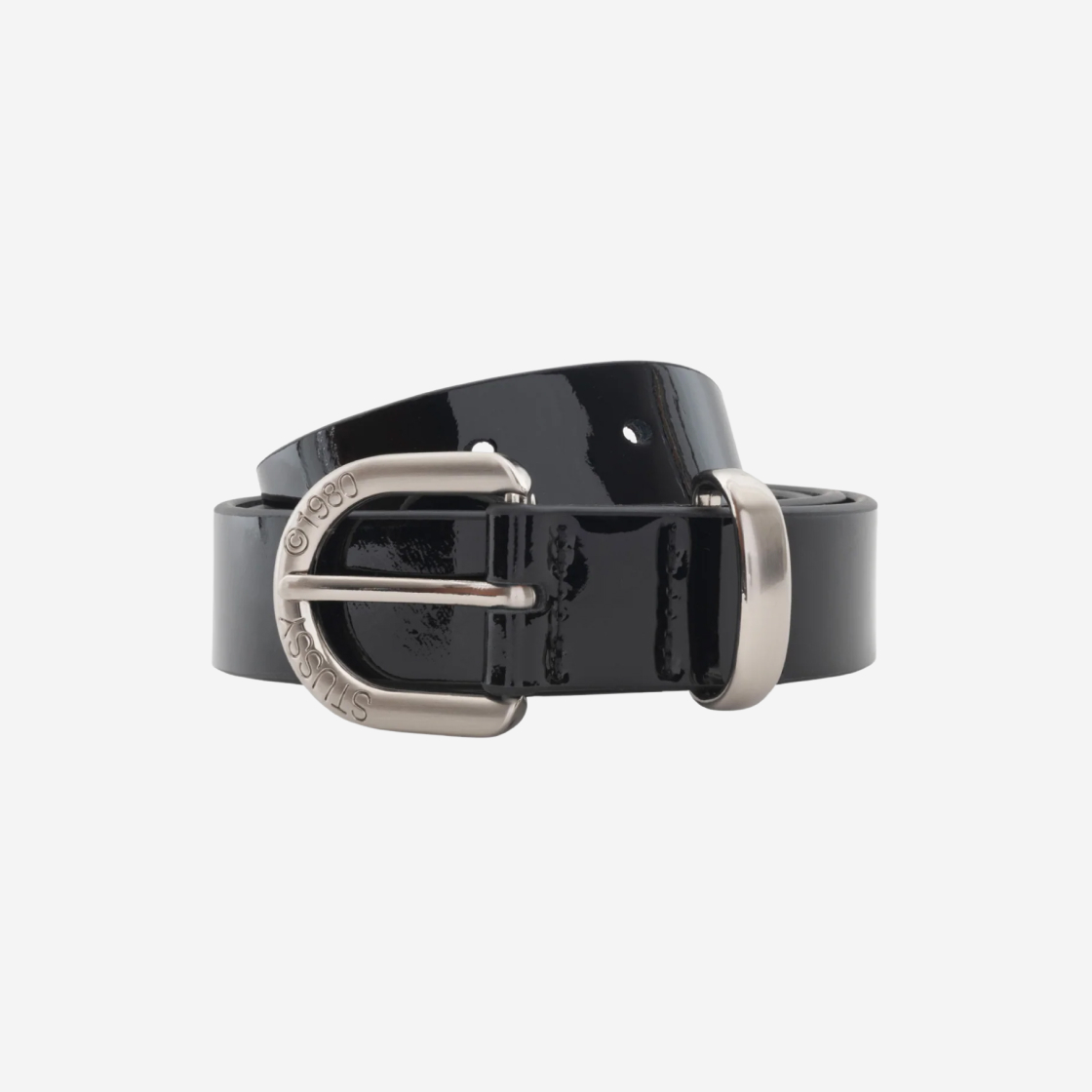 L/XL Stussy LEATHER OVERLAY BELT