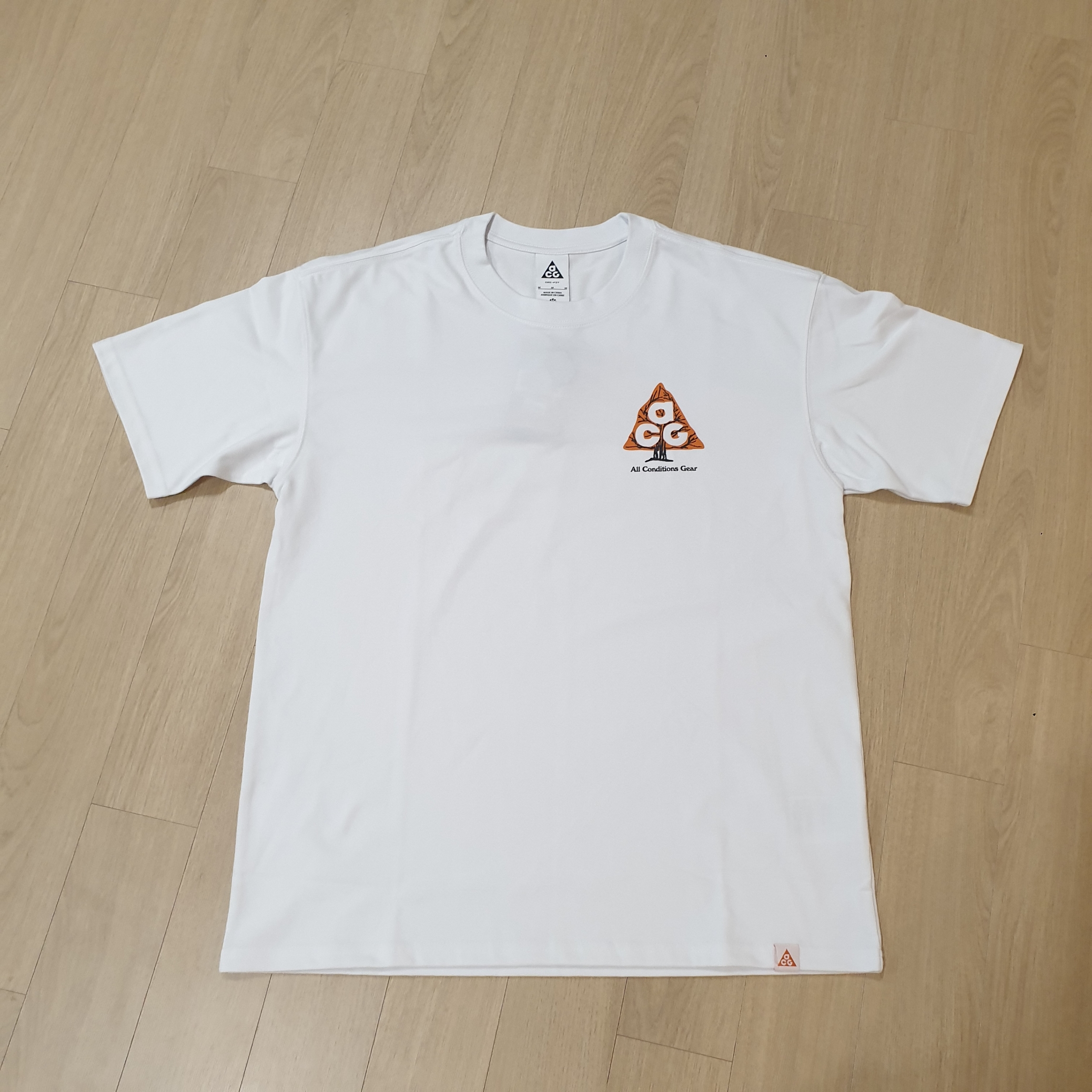 Nike ACG Wildwood T-Shirt Summit White - Asia 착용 스타일 - 1