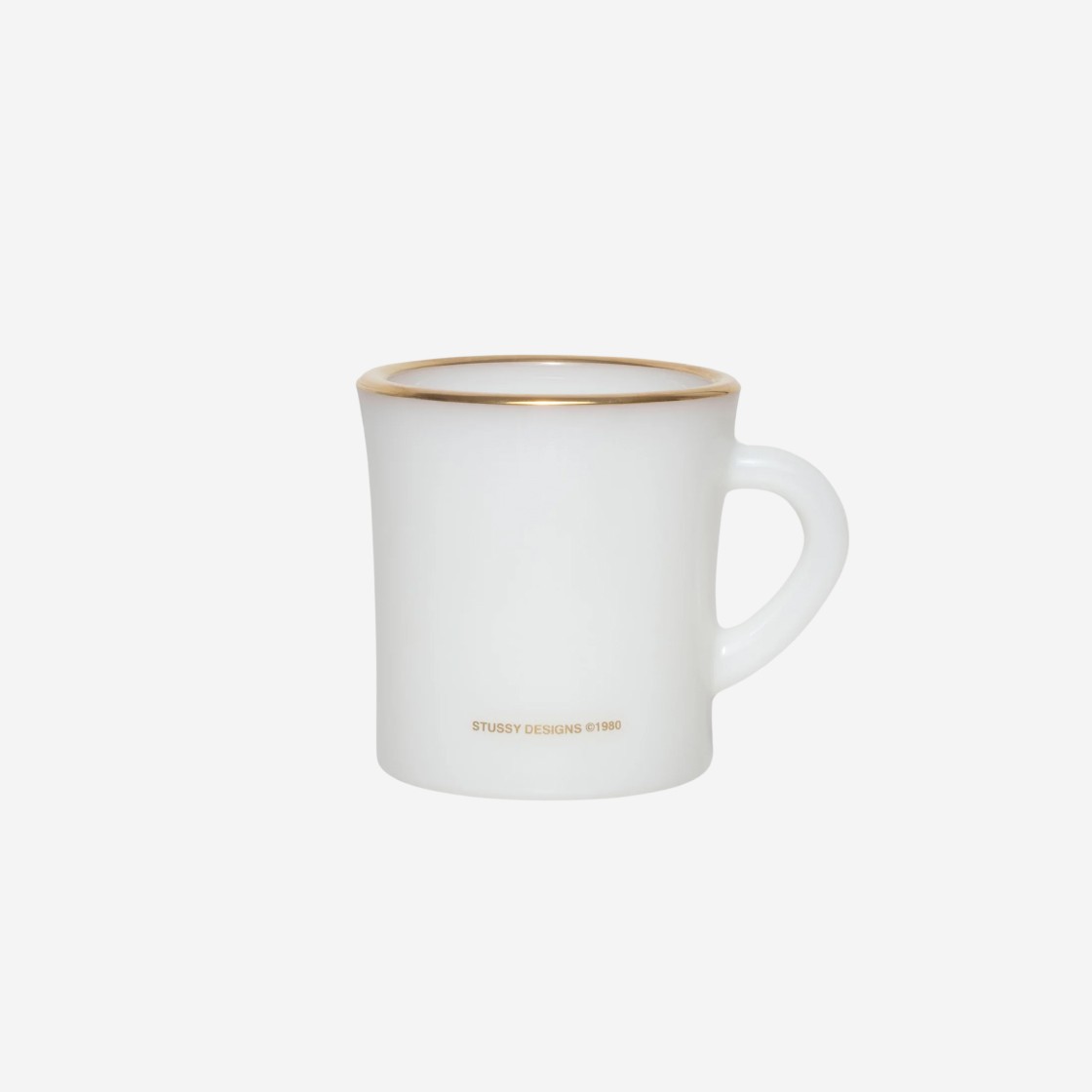 Stussy Laguna Milk Glass Mug White 상세 이미지 2