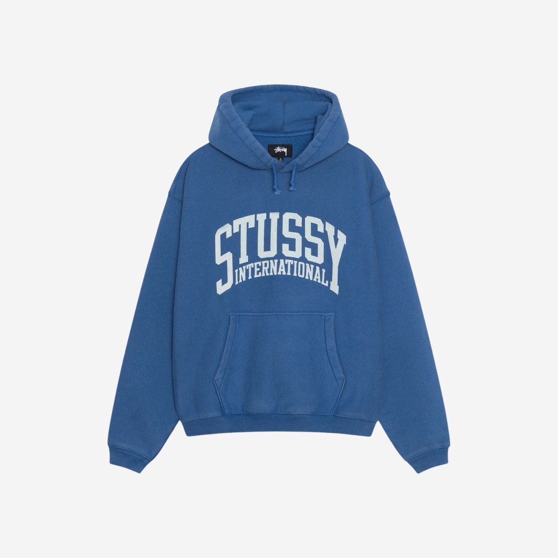 Stussy International Relaxed Hoodie Blue 상세 이미지 1