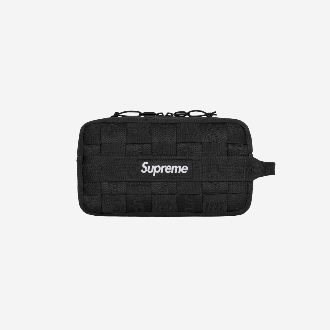 Supreme Woven Utility Bag Black - 24SS 상세 이미지 1