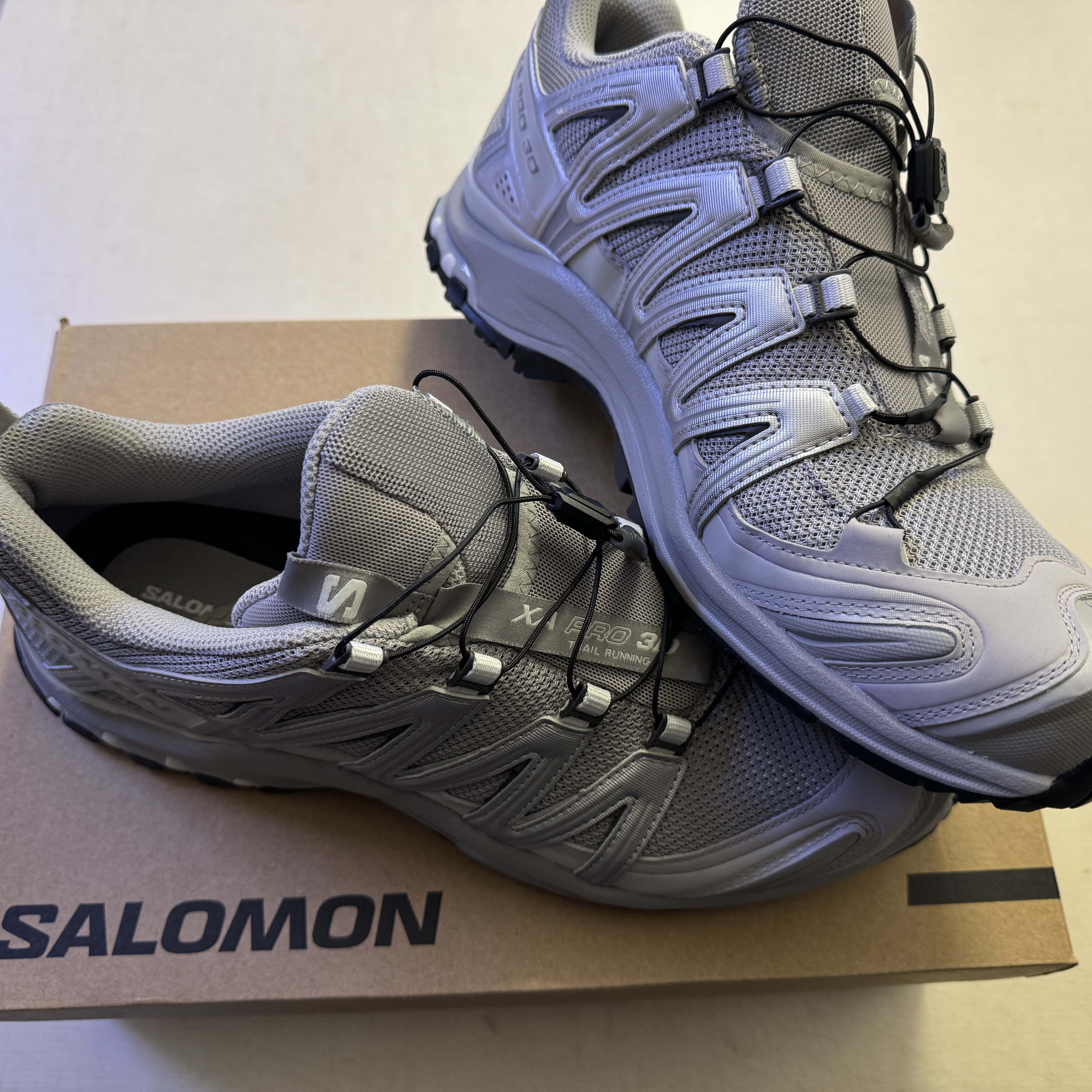 Salomon XA Pro 3D Alloy Silver 착용 스타일