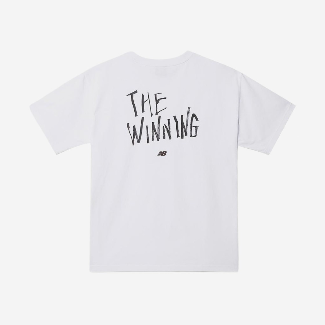 New Balance x IU The Winning T-Shirt White 상세 이미지 1