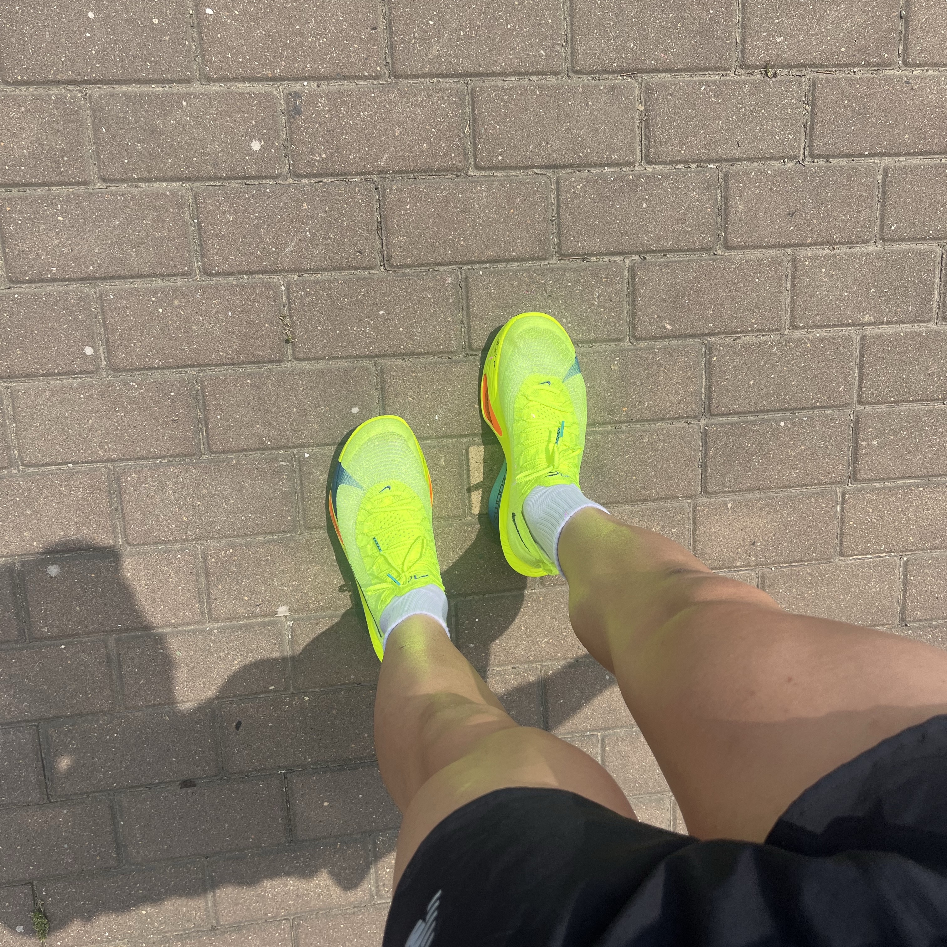 Nike Air Zoom Alphafly Next% 3 Volt 착용 스타일