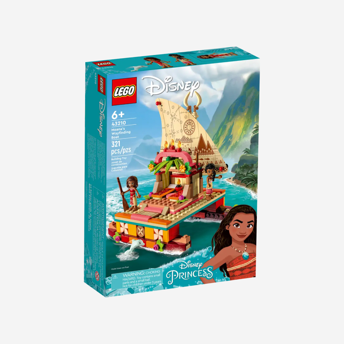 레고 디즈니 모아나의 항해 보트(Lego Disney Moana's Wayfinding Boat) - 2