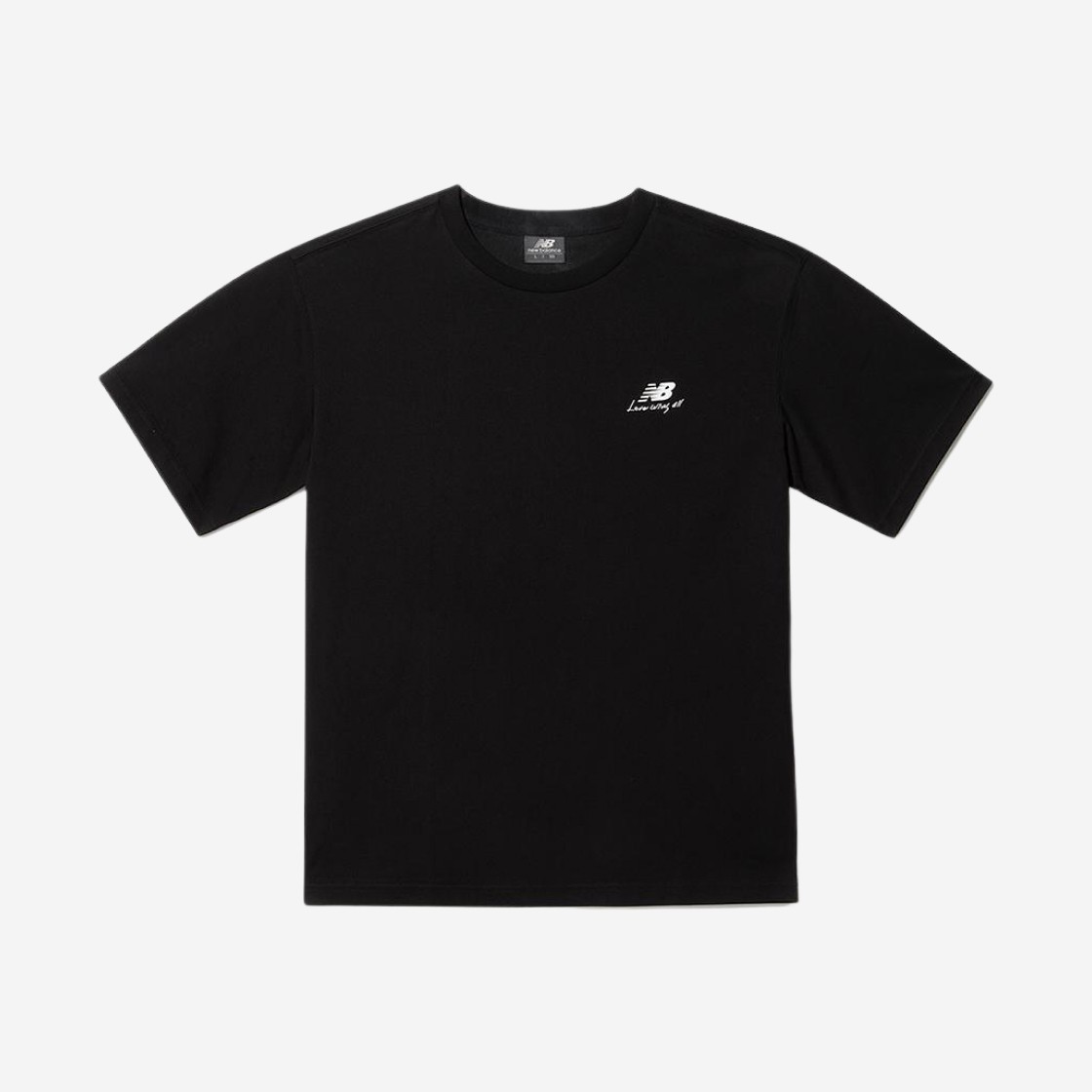 New Balance x IU The Winning T-Shirt Black 상세 이미지 2