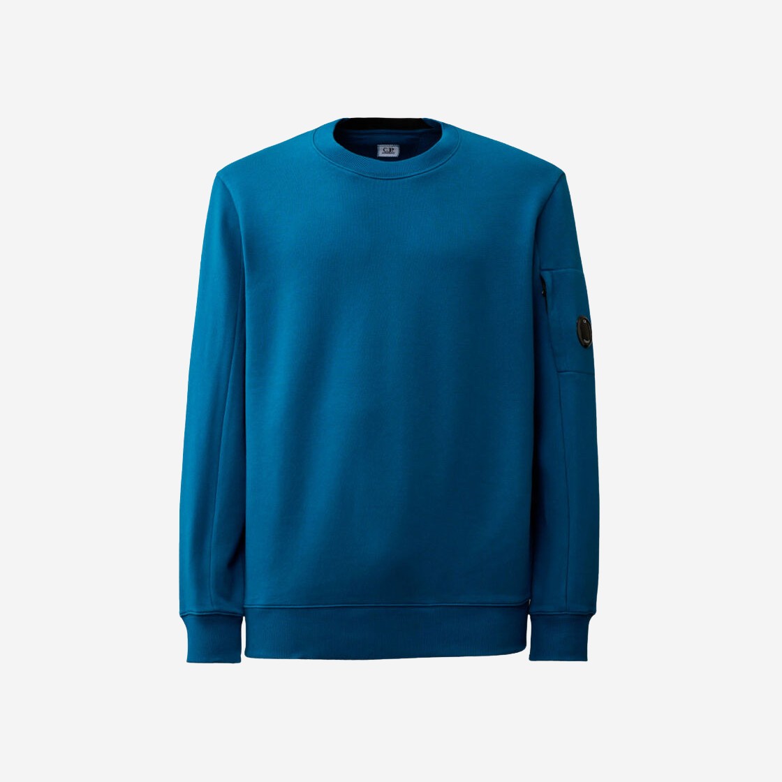 C.P. Company Diagonal Raised Fleece Sweatshirt Ink Blue - 24SS 상세 이미지 1