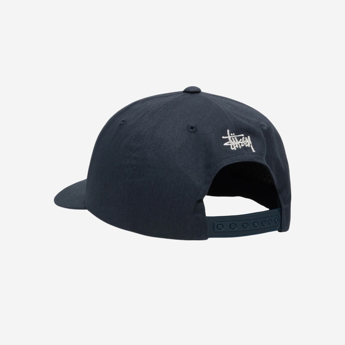 Stussy Big SS Low Pro Snapback Navy 상세 이미지 3