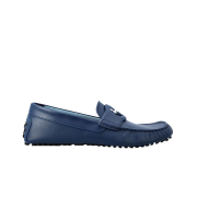 Gucci Interlocking G Driver Blue Leather