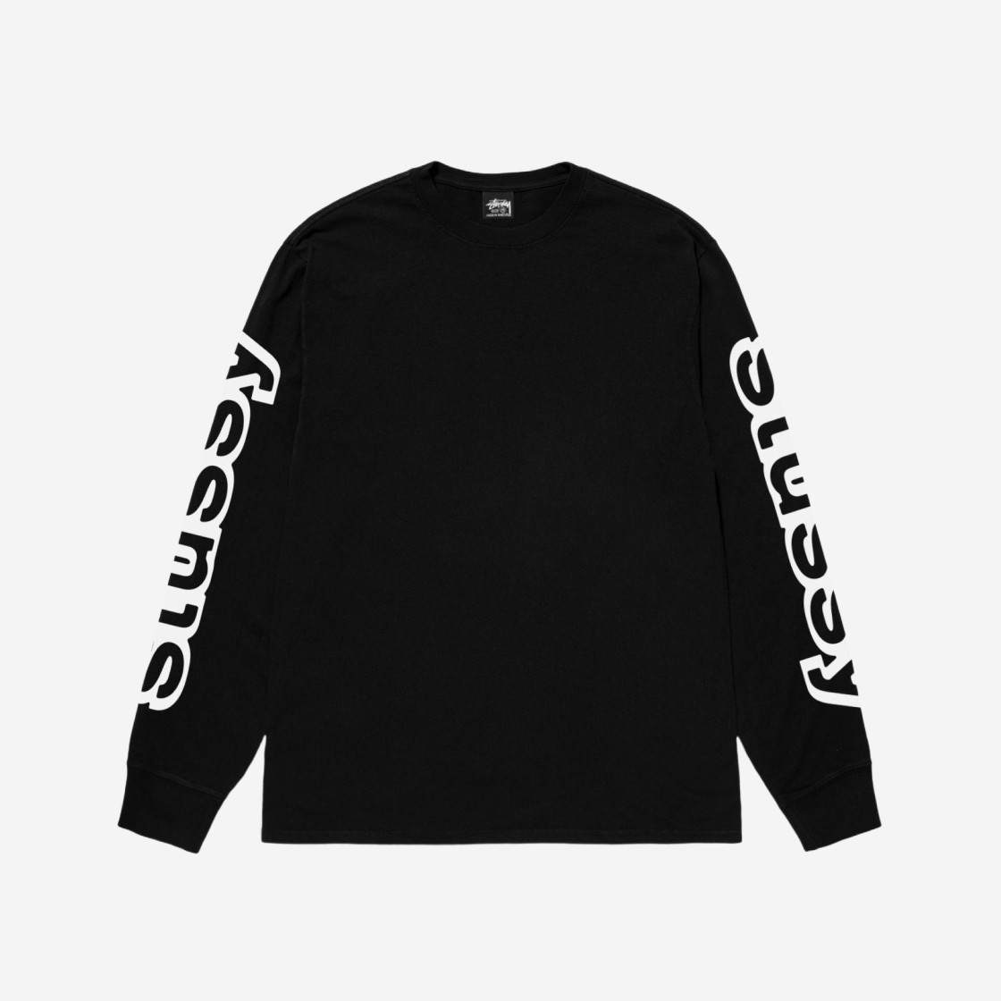 Stussy Sideways LS T-Shirt Black 상세 이미지 1