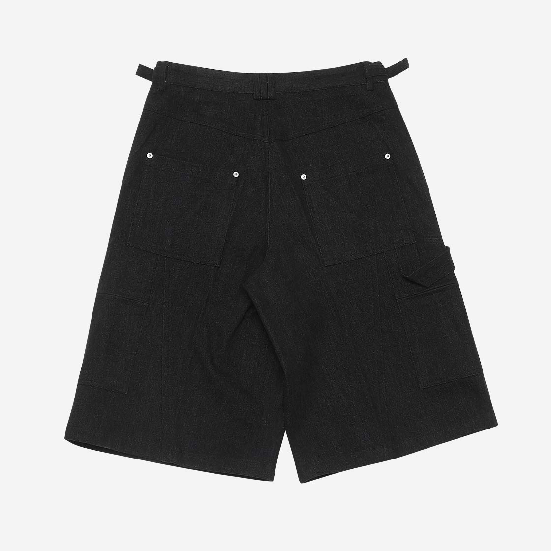 알렌느 카펜터 카고 버뮤다 쇼츠 블랙(Haleine Carpenter Cargo Bermuda Shorts Black (VB205)) - 2