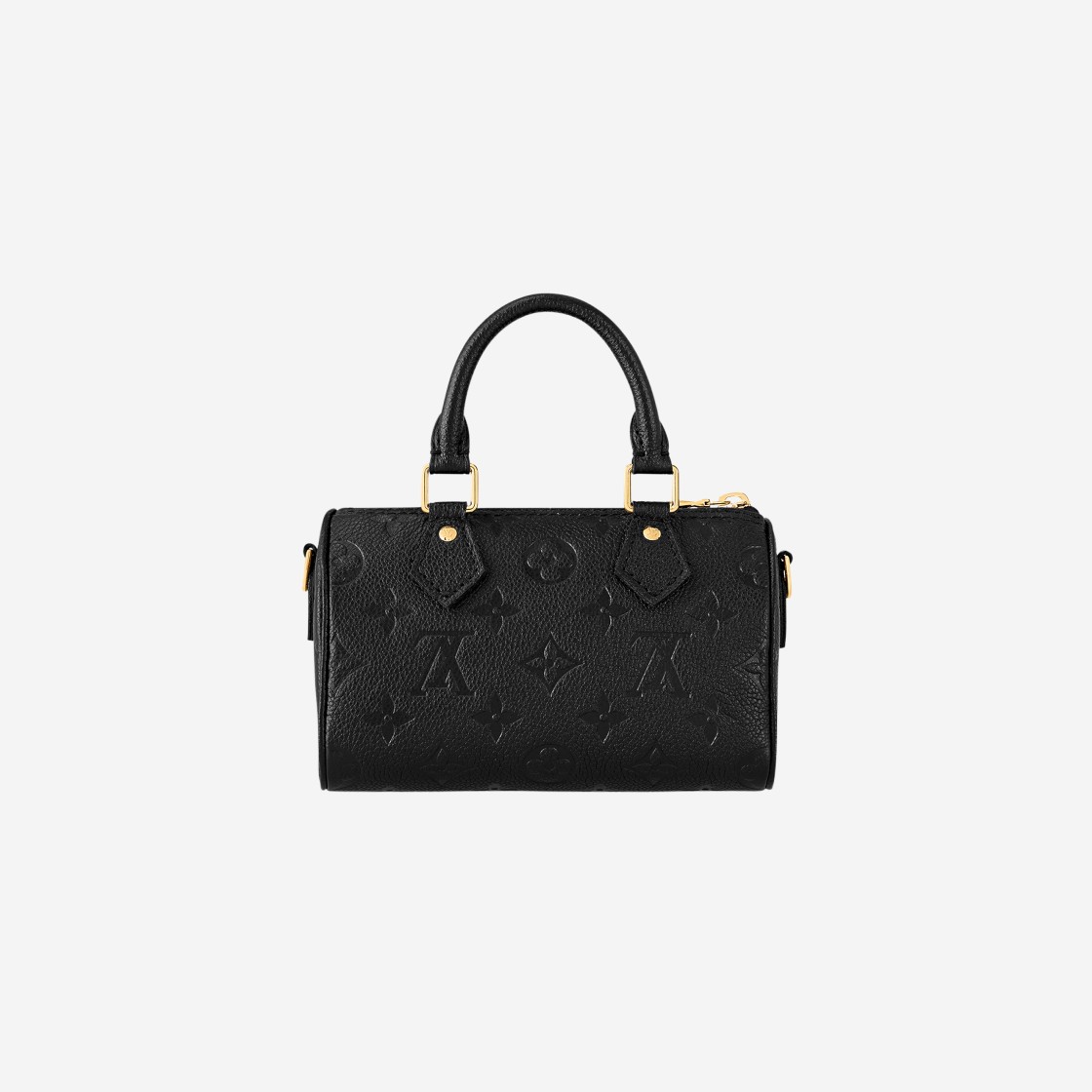 Louis Vuitton Nano Speedy Monogram Empreinte Leather Black 상세 이미지 3