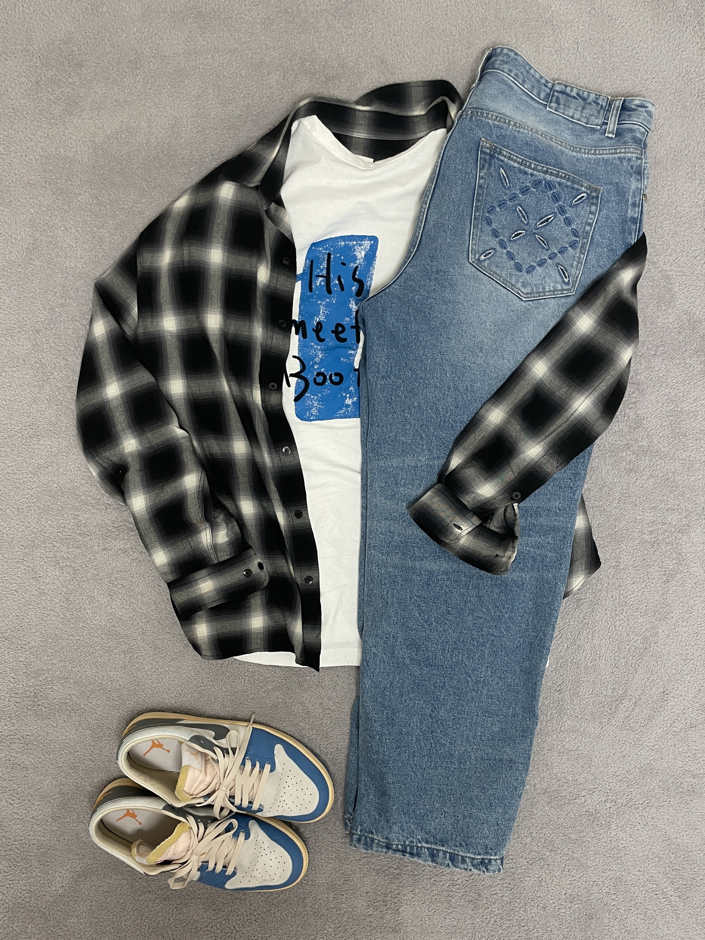 Jordan 1 Low SE Tokyo 96 착용 스타일 - 4