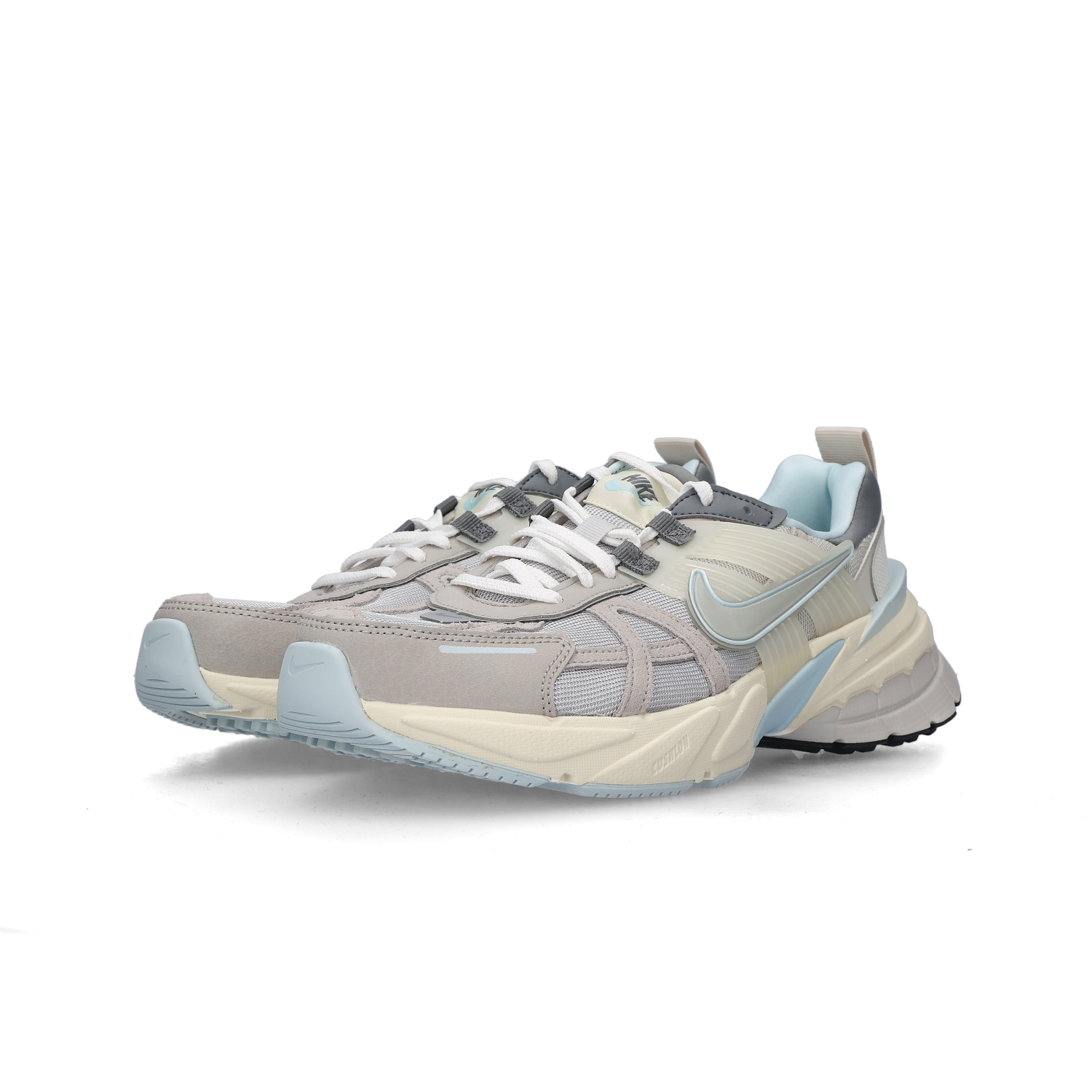 Nike V2K Run Light Bone Metallic Platinum