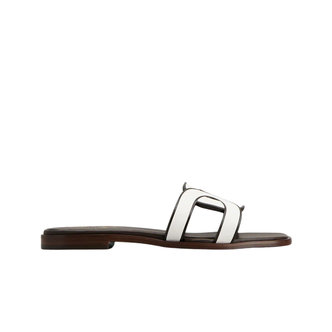 (W) 토즈 레더 샌들 화이트((W) Tod's Leather Sandals White)