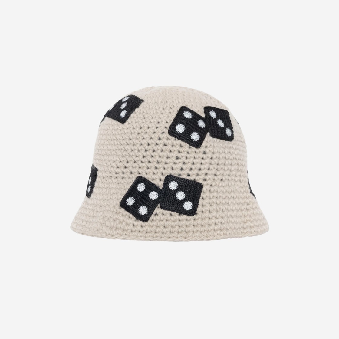 Stussy Dice Knit Bucket Hat Light Grey 상세 이미지 3