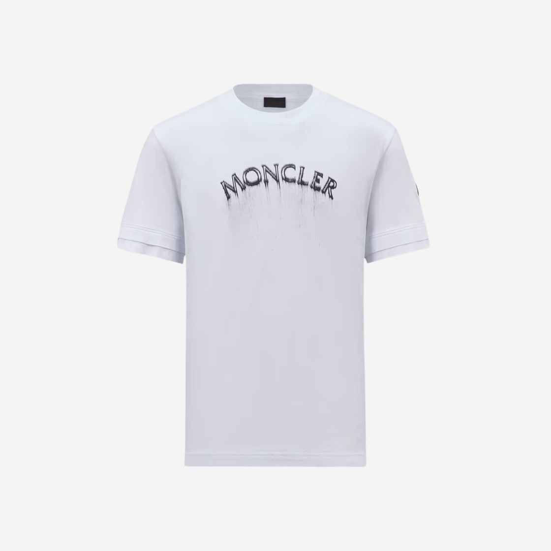 Moncler Logo T-Shirt Optical White - 24SS 상세 이미지 1