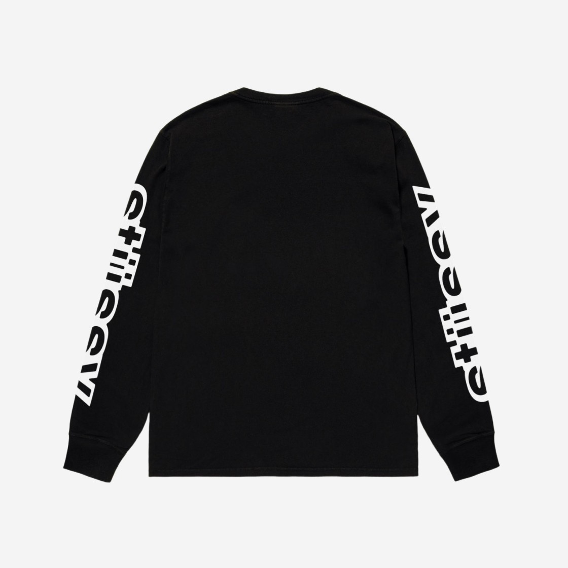 Stussy Sideways LS T-Shirt Black 상세 이미지 2