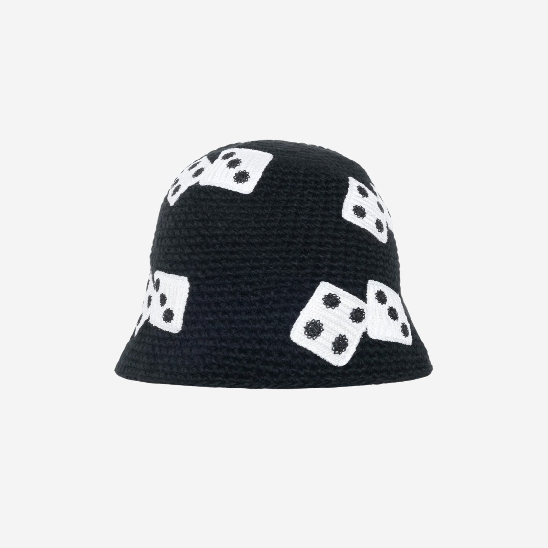 Stussy Dice Knit Bucket Hat Black 상세 이미지 3