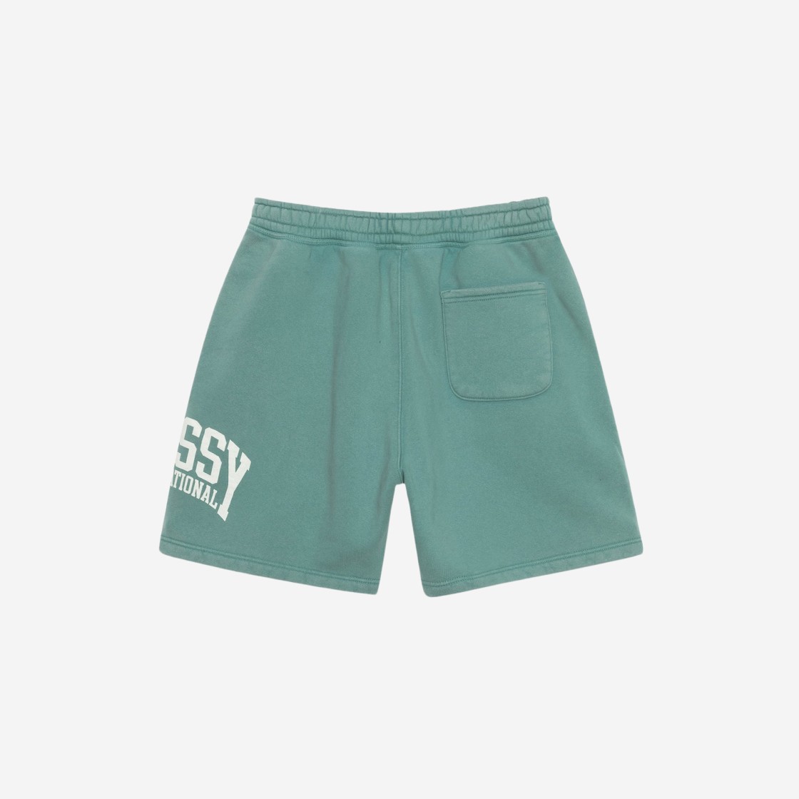 Stussy Fleece International Shorts Teal 상세 이미지 2