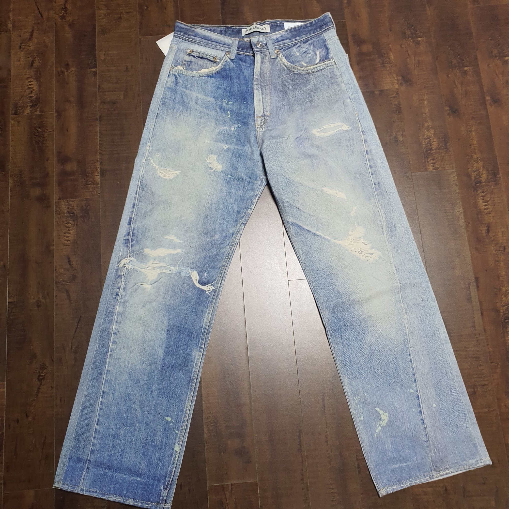 Our Legacy Third Cut Digital Denim Print 착용 스타일