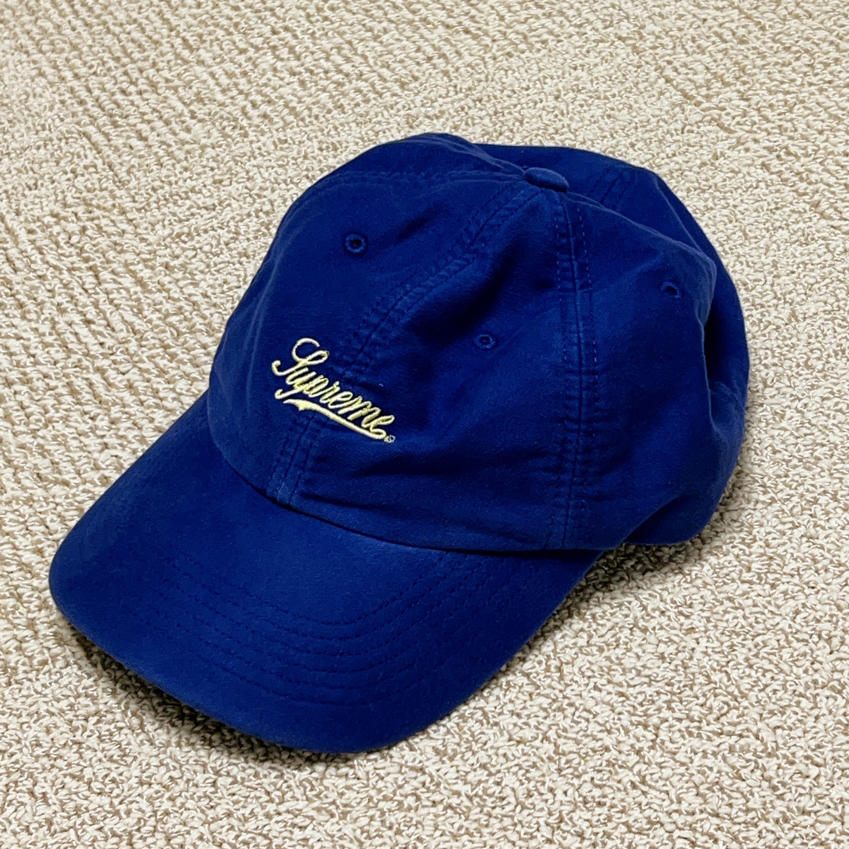 Supreme Lightweight Moleskin 6-Panel Blue - 24SS 착용 스타일