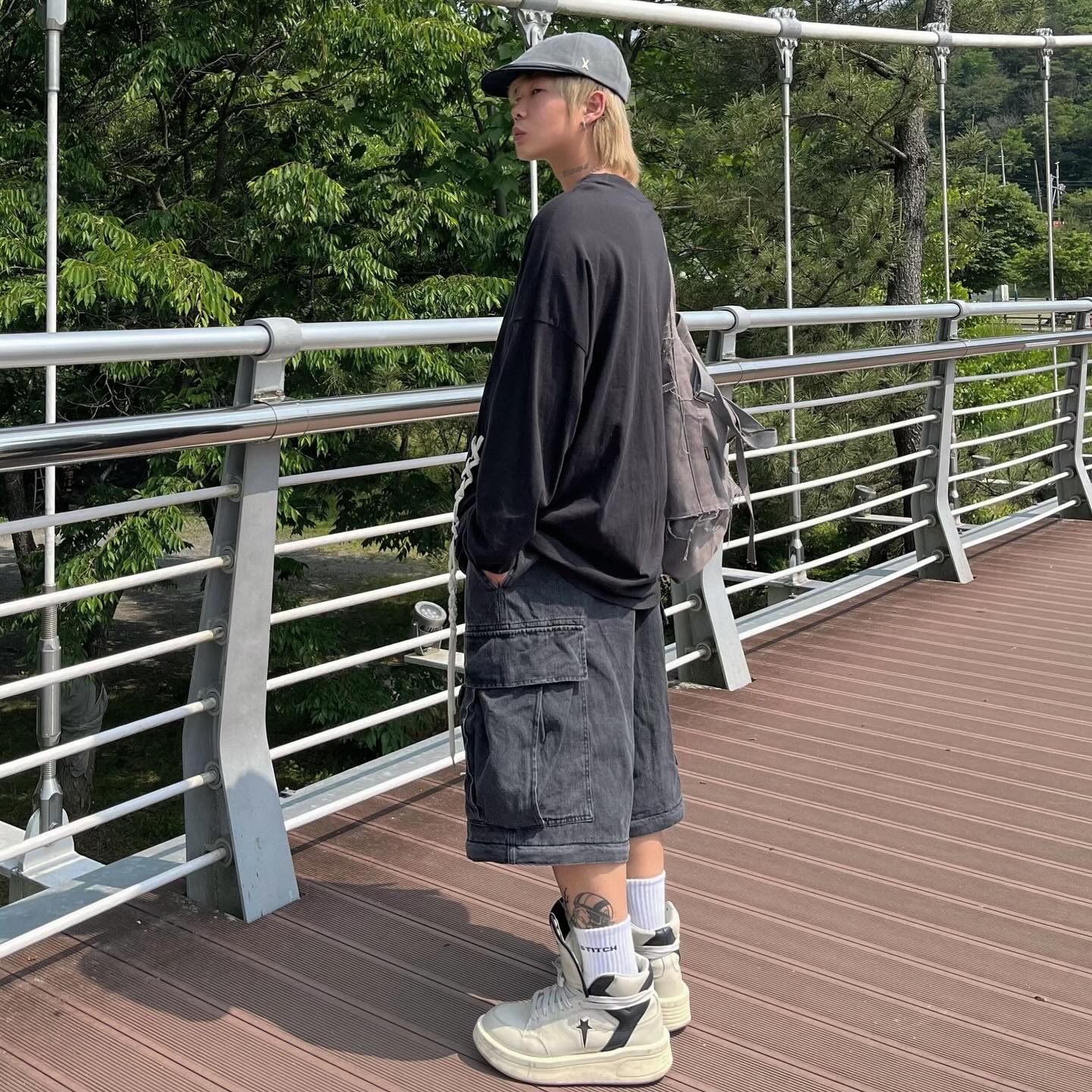 Converse x Drkshdw Turbowpn Pelican 착용 스타일 - 1