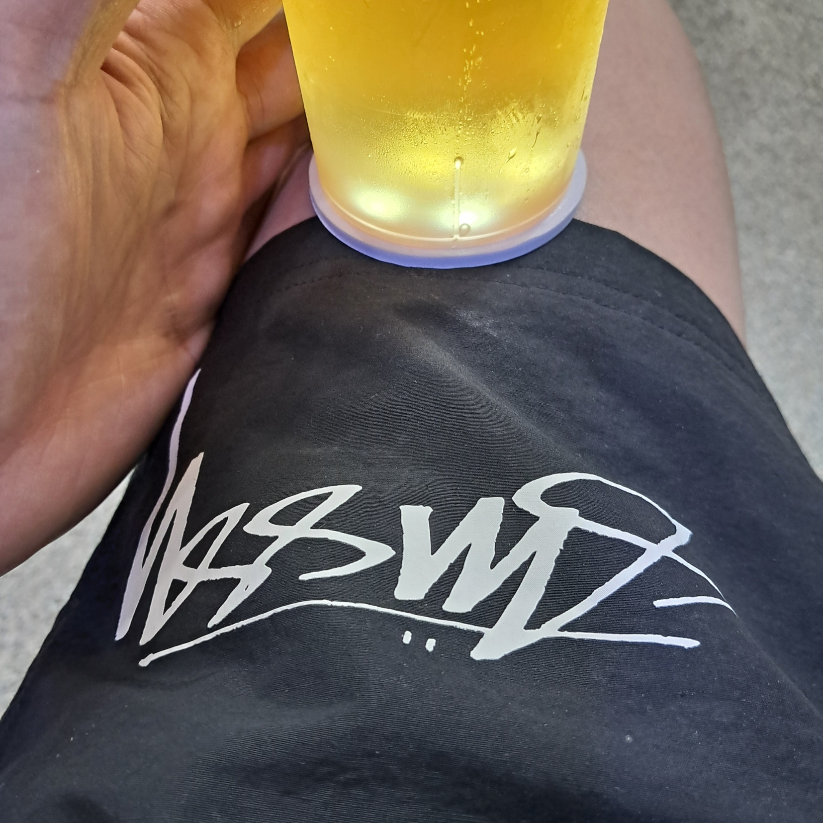 Nike x Stussy Shorts Black (FJ9167-010) 착용 스타일