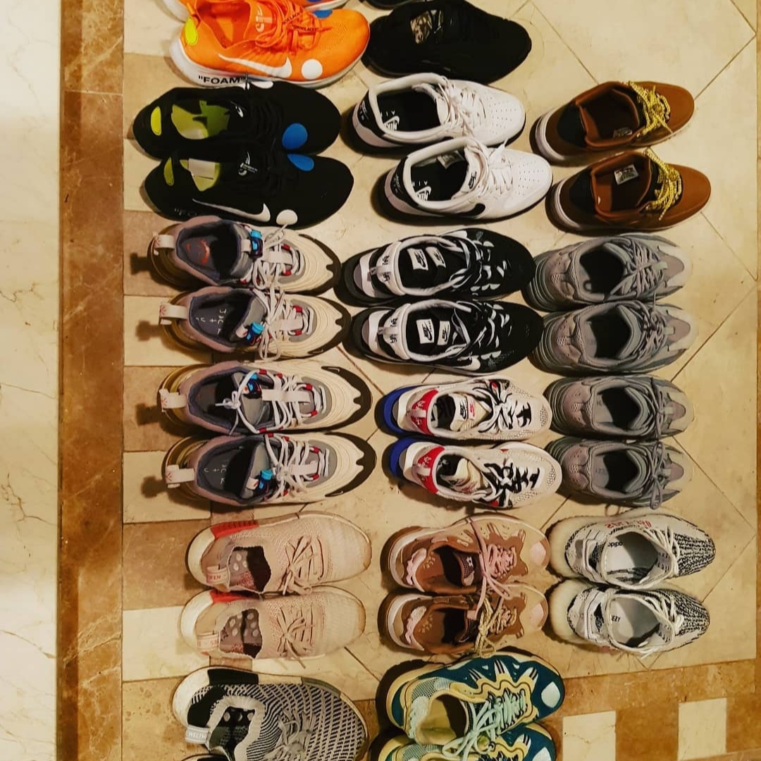 Nike x Travis Scott Air Max 270 React Cactus Trails, Adidas Yeezy Boost 350 V2 Zebra 2017/2019/2020 착용 스타일