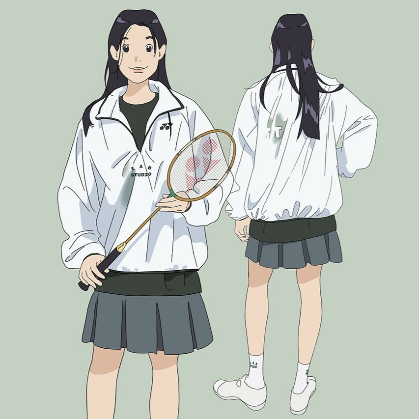 IAB Studio x Yonex Woven Pullover White, IAB Studio x Yonex Double Racquet Nanoflare 착용 스타일