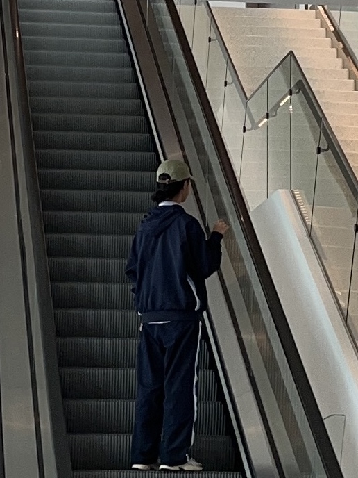 Supreme Applique Track Pants Navy - 23SS, Supreme Washed Chino Twill Camp Cap Olive - 23SS 착용 스타일 - 7