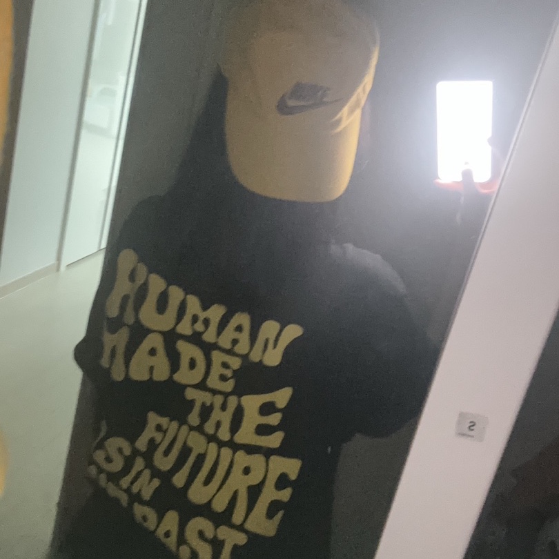 Human Made Graphic T-Shirt #1 3 Black 착용 스타일