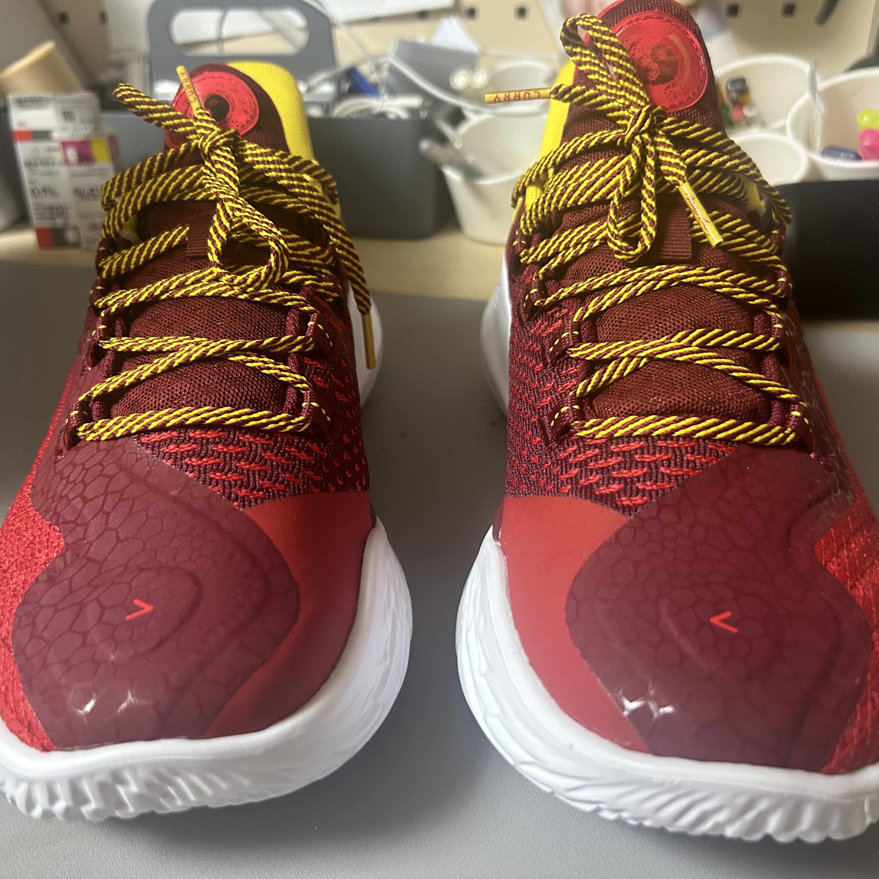 Under Armour x Bruce Lee Curry 11 Fire 착용 스타일