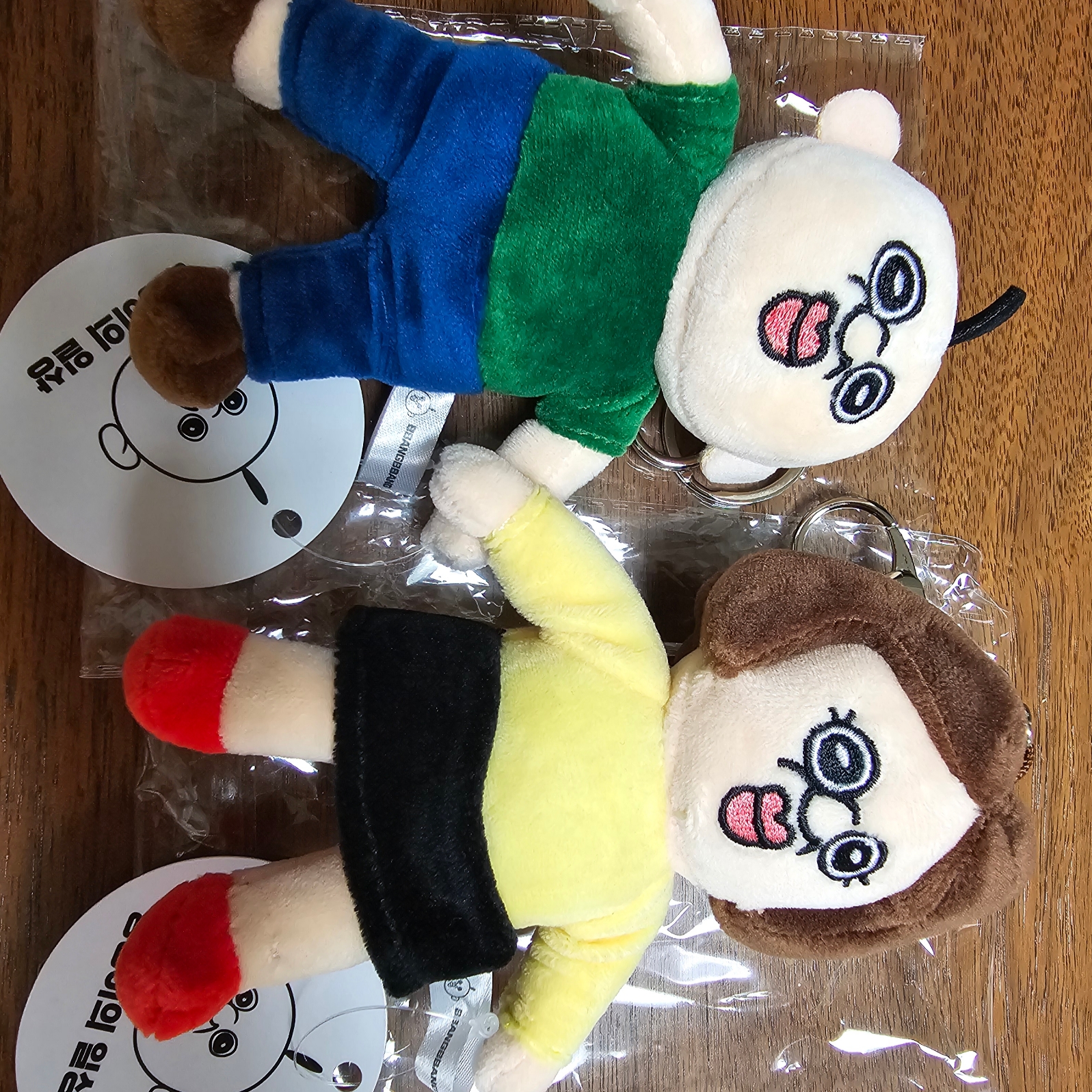 Bbangbbang Doll Keyring, Bbangbbang Okji Doll Keyring 착용 스타일