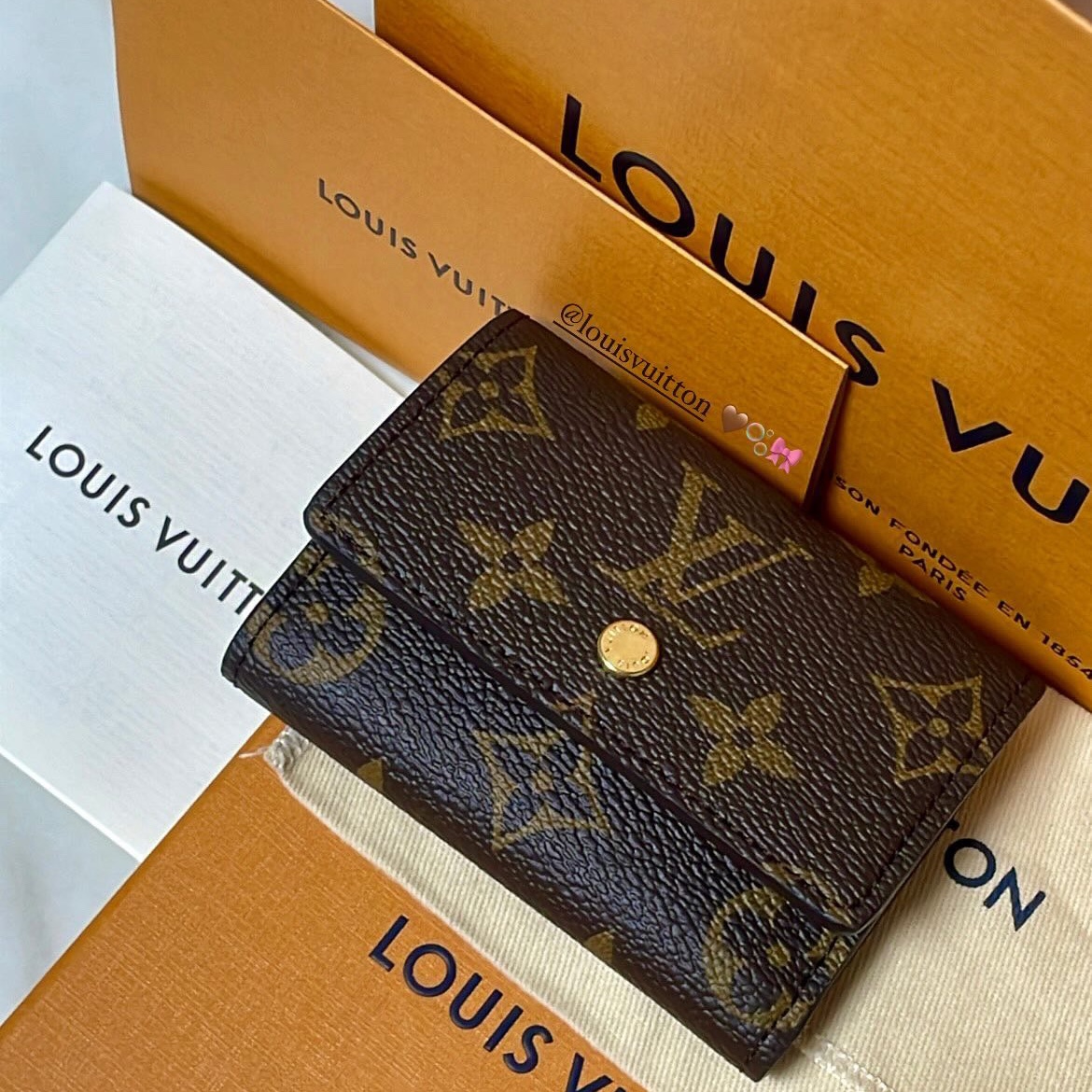 Louis Vuitton Micro Wallet Monogram 착용 스타일