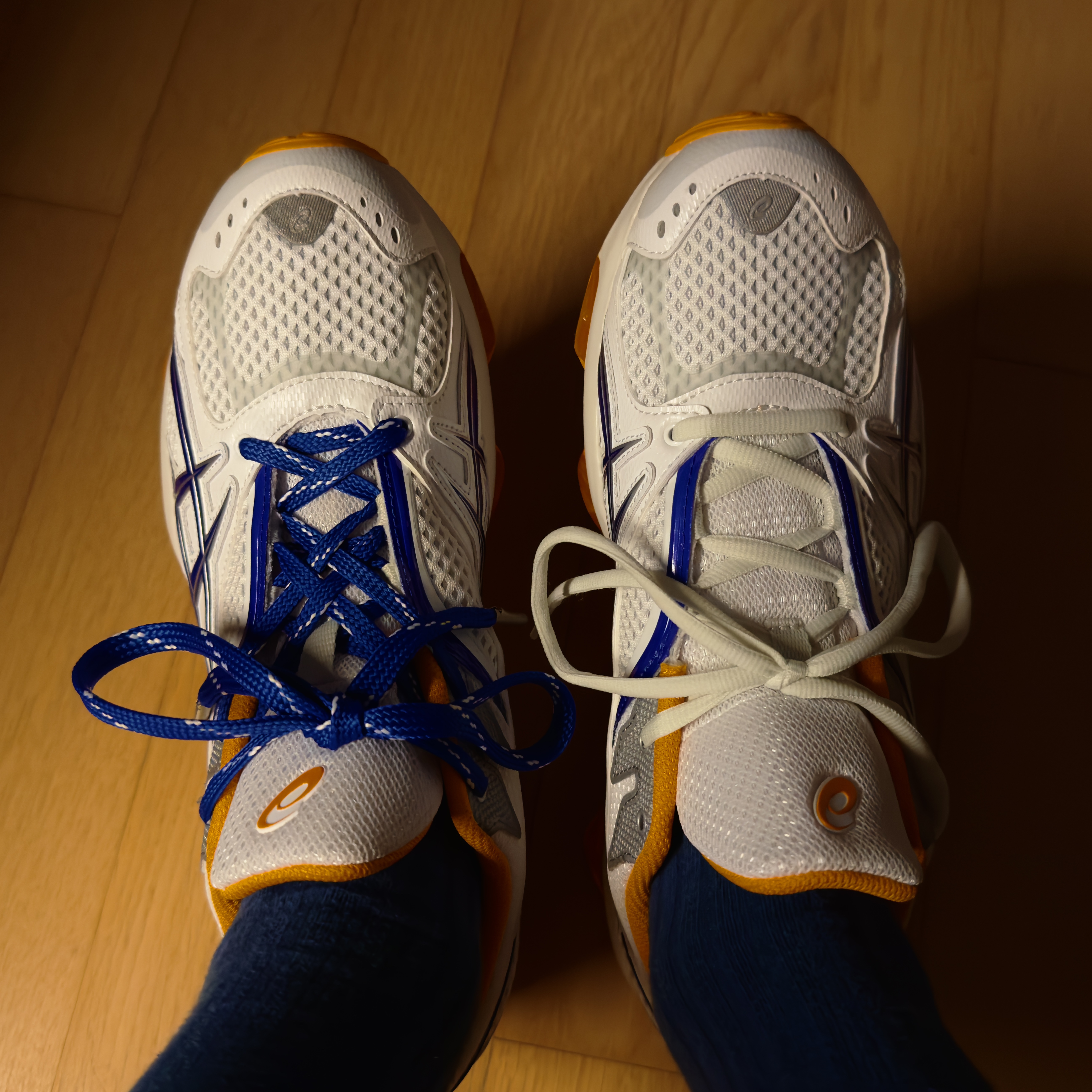 Asics x Kiko Kostadinov Gel-Quantum Zientzia White Blue 착용 스타일