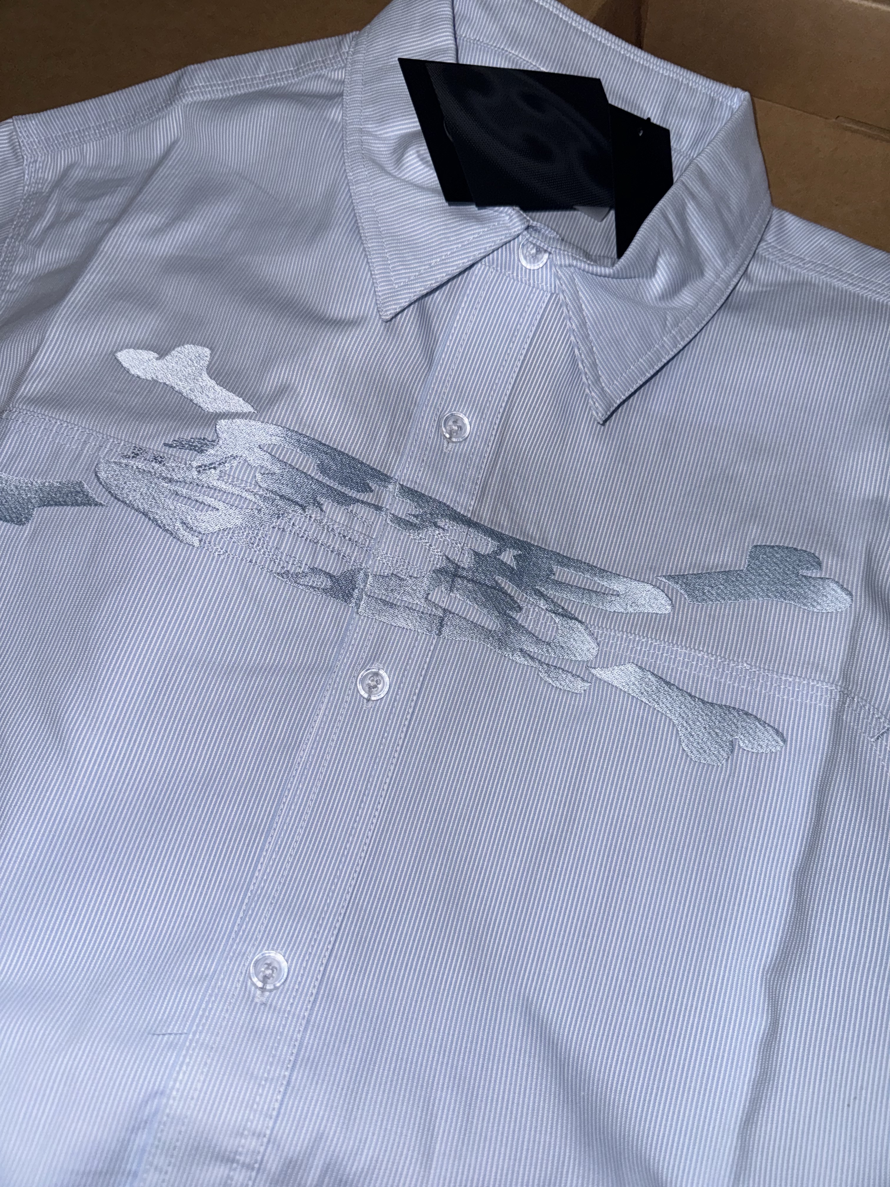 Sansan Gear BLF Shirts Stripe - 24SS 착용 스타일
