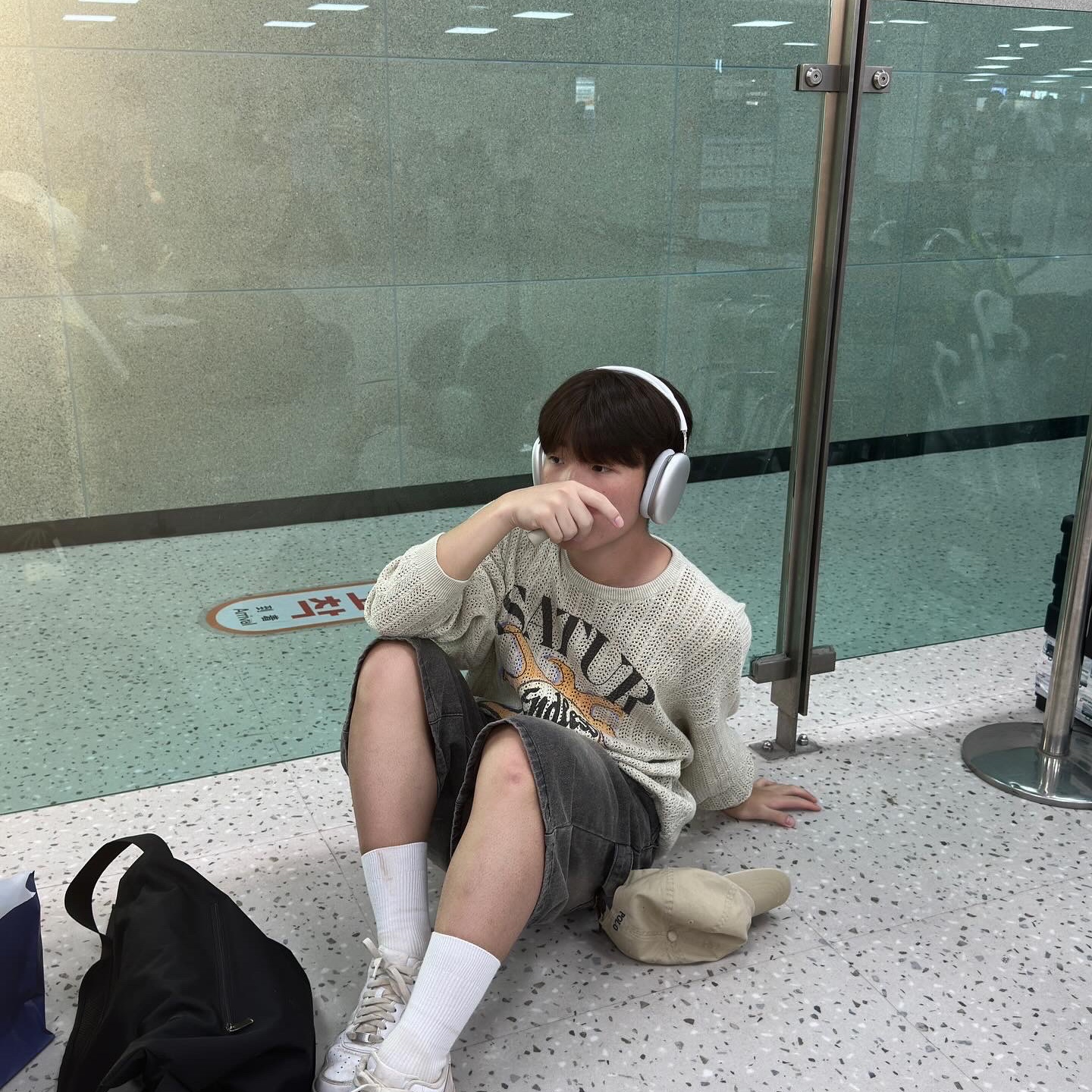Supreme Backpack Black - 20FW, Nike Air Force 1 '07 Low White μ°©μ© μ€νμΌ - 2