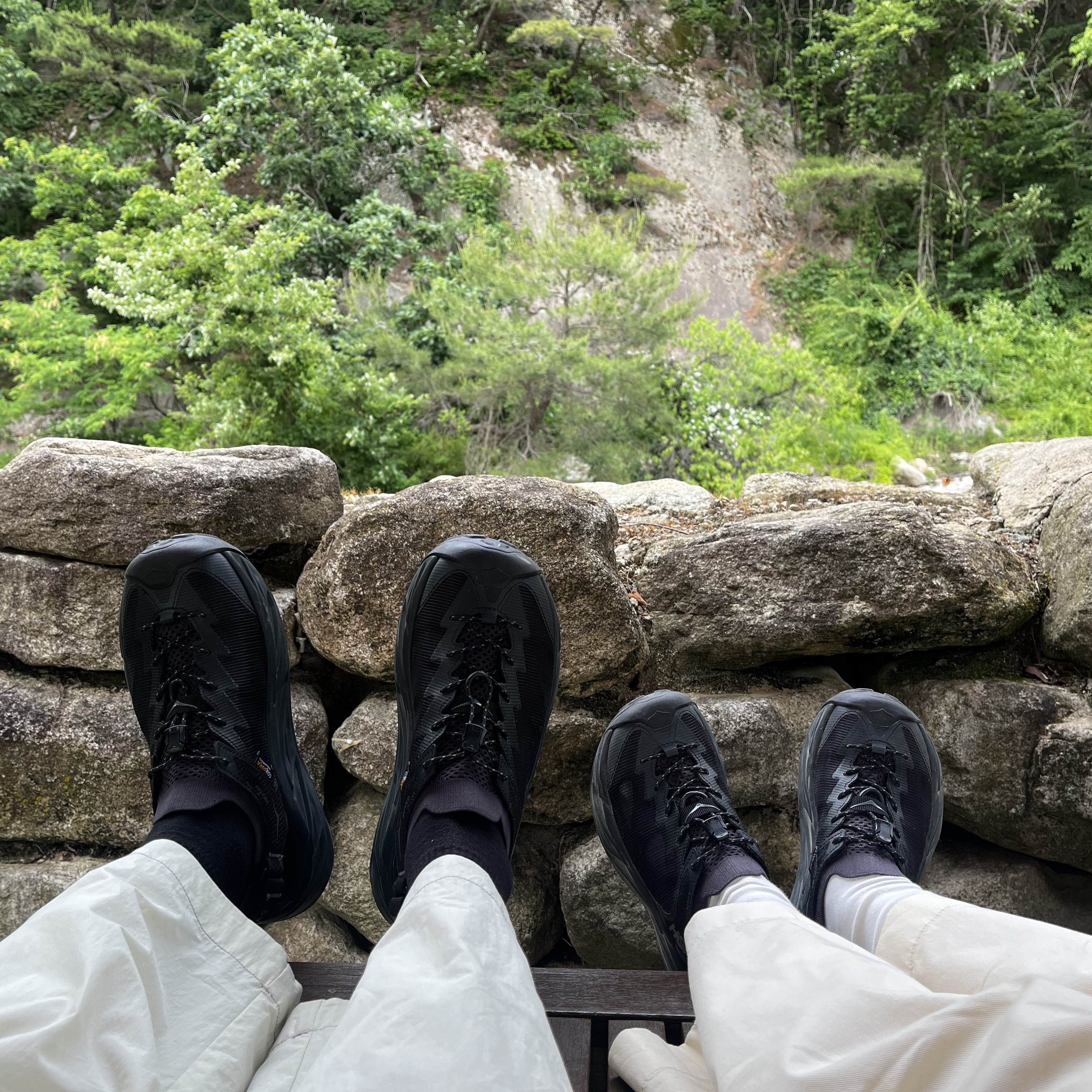 Hoka Hopara 2 Black, (W) Hoka Hopara 2 Black 착용 스타일