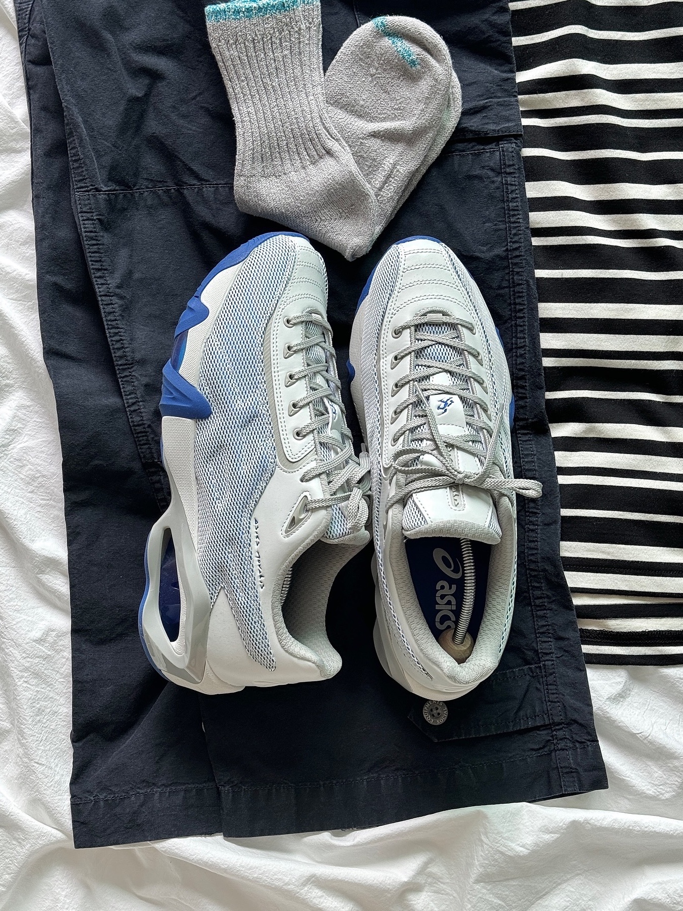 Porter Tanker Backpack Black, Asics x Kiko Kostadinov Novalis Gel-Teremoa Snow White Asics Blue 착용 스타일 - 2