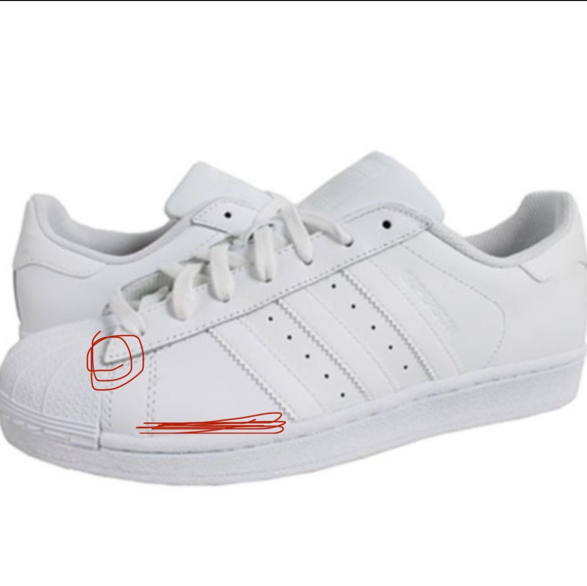 Adidas Superstar Triple White 착용 스타일