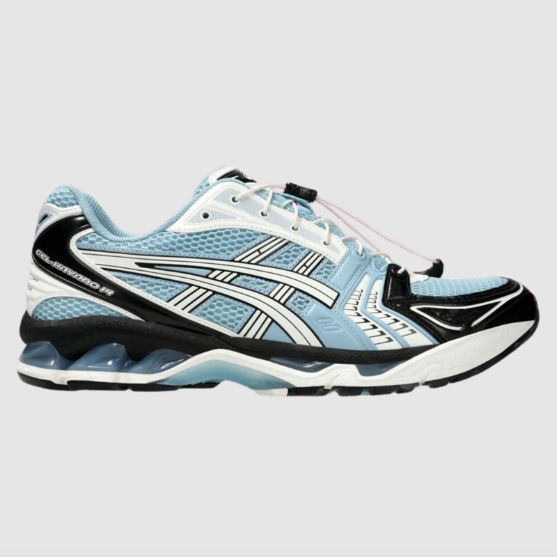 Asics Unlimited Gel-Kayano 14 Mist Cream 착용 스타일 - 3