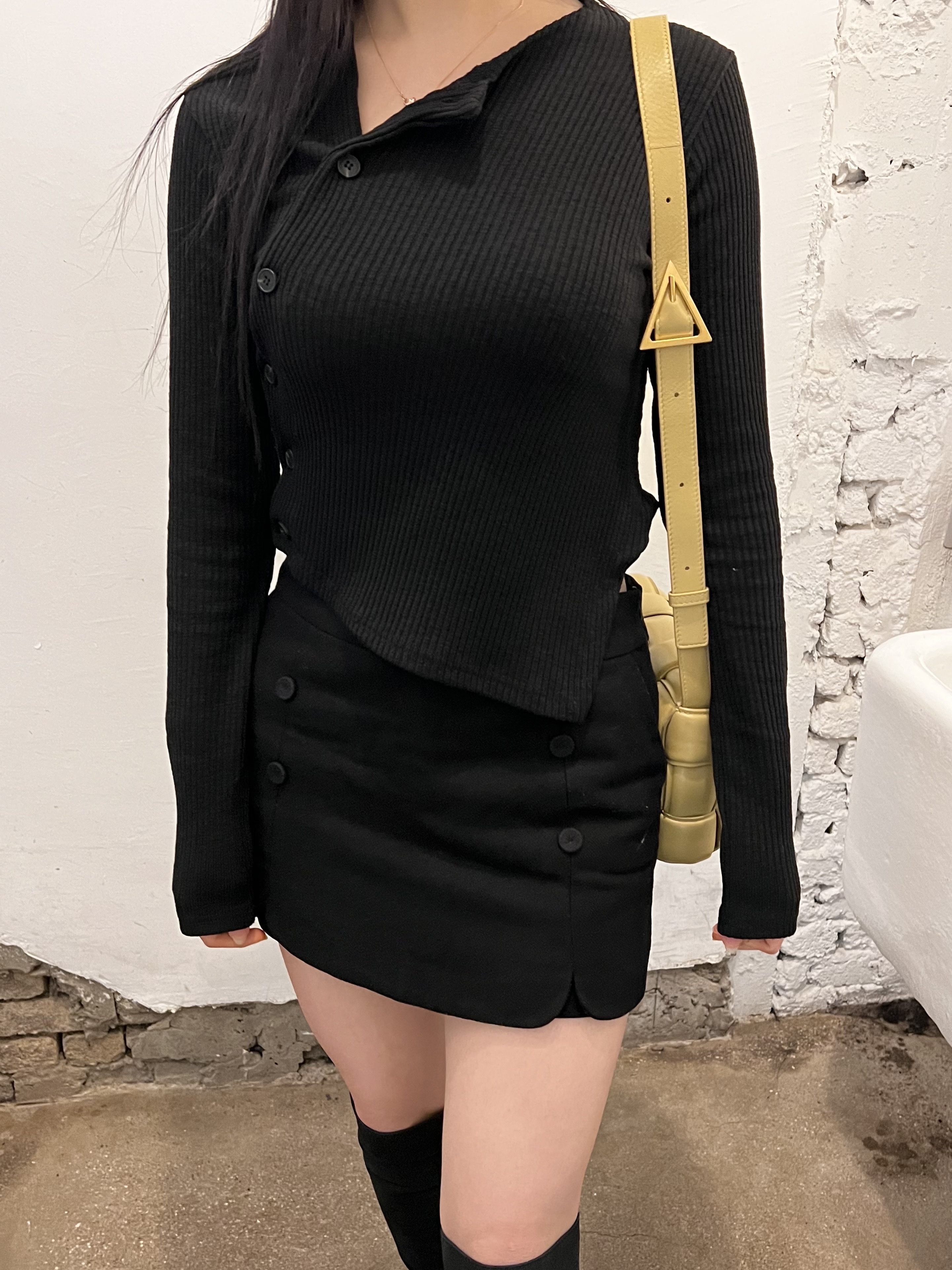 Bottega Veneta Padded Leather Cassette Porridge 착용 스타일 - 3