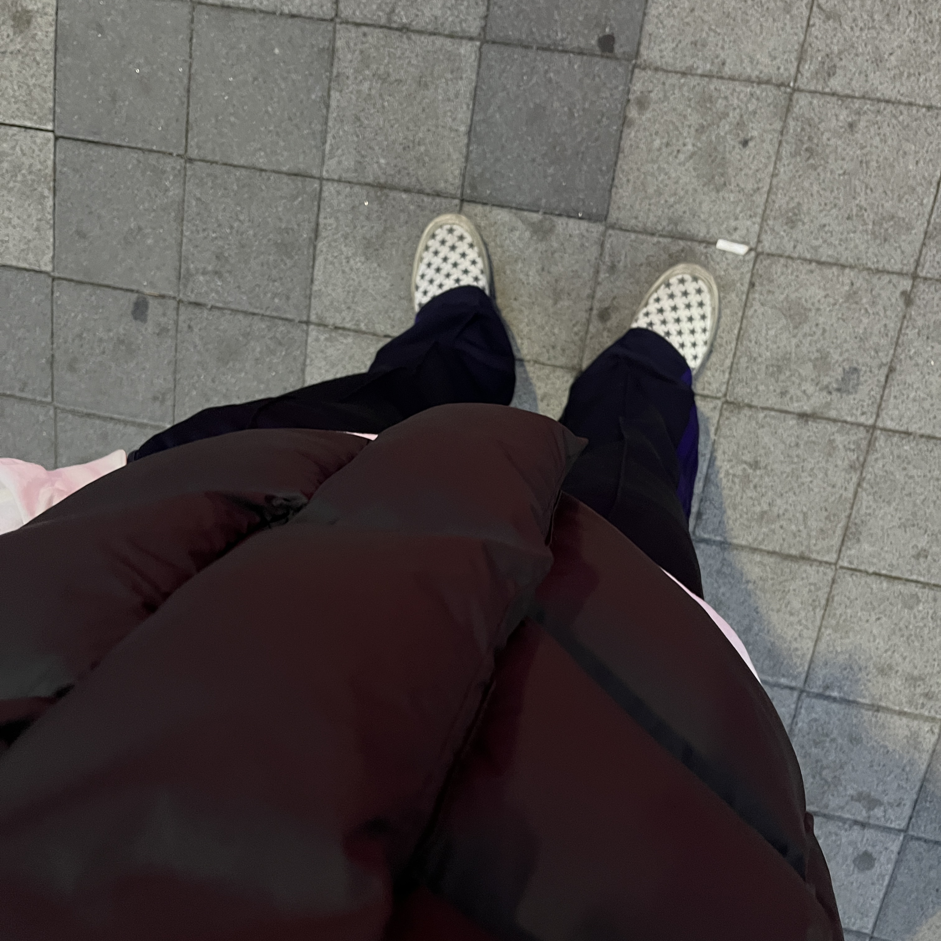Vans Vault x Bianca Chandon Classic Slip-On LX Stressed Black White 착용 스타일