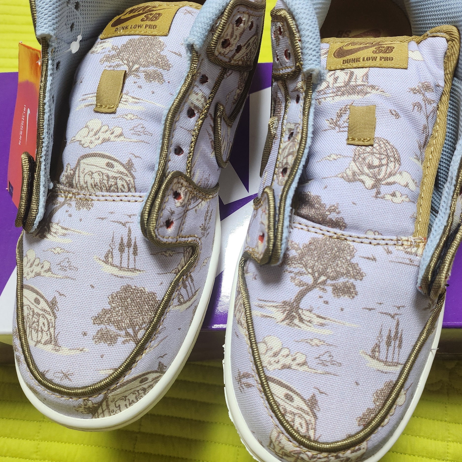 Nike SB Dunk Low Pro Premium Toile 착용 스타일