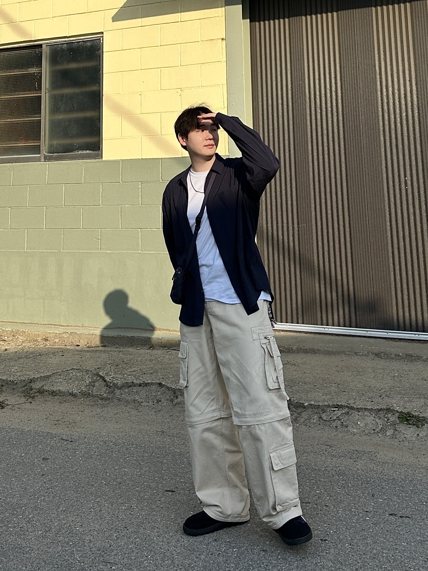 Arc'teryx Mantis 1 Waistpack Black Sapphire, Reebok x Needles Beatnik Moc Core Black Extreme Purple 착용 스타일 - 1